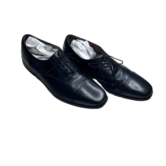 Florsheim Mens Black Oxford Dress Lace Up Shoes main image 9